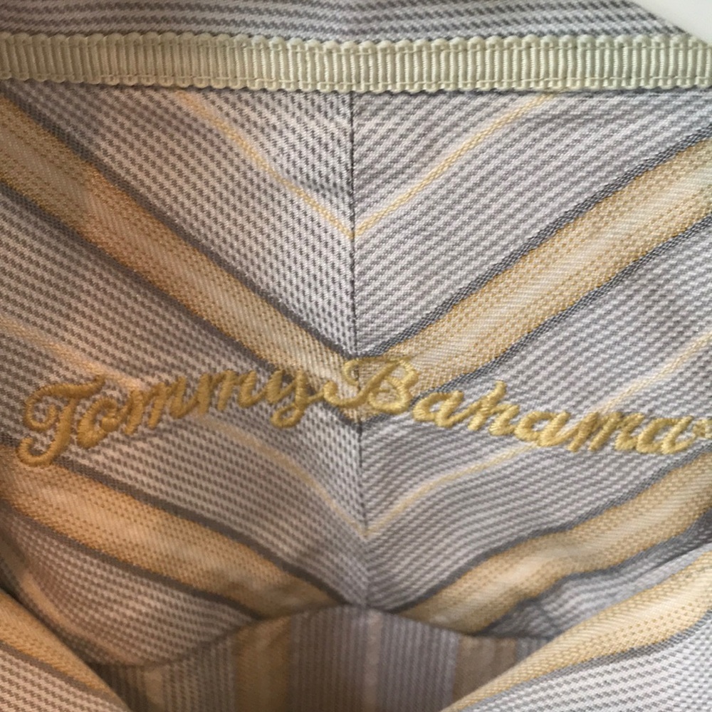 Tommy Bahama silk long sleeve shirt Small